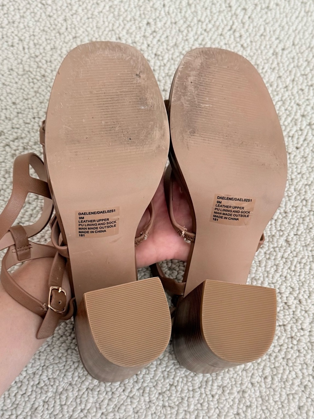 Steve Madden Daelene Ankle Strap Sandals - Picture 11 of 13